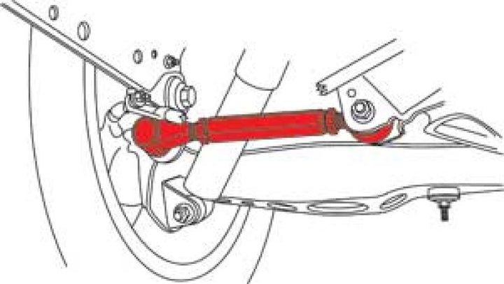 SPC Performance Scion / Lexus Rear Adjustable Toe Arm - Bull Strap