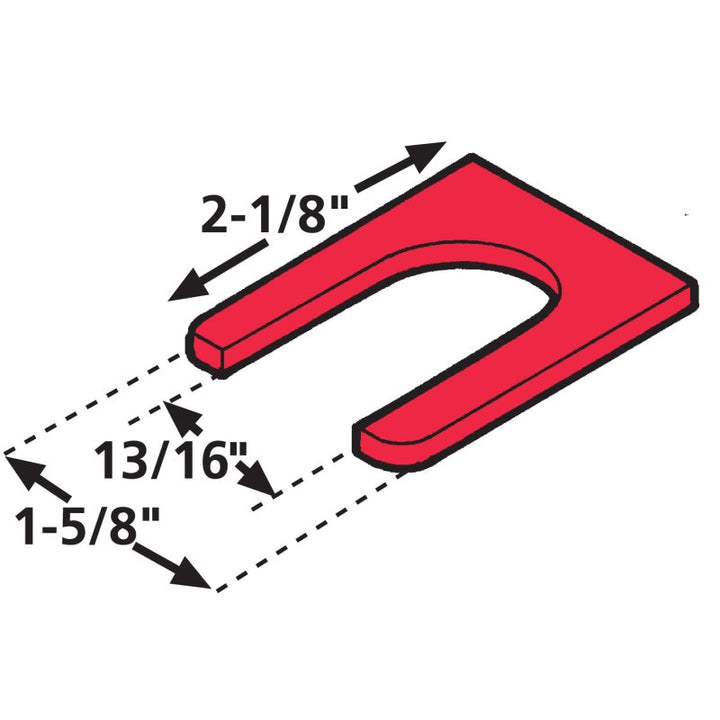 SPC Performance Tandem Shim-FRTLNR 1/16in (100) - Bull Strap