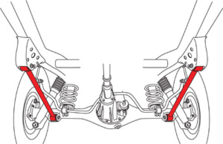 SPC Performance Toyota Lower Control Arms - Bull Strap