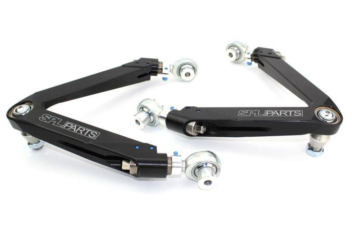 SPL Parts 03-08 Nissan 350Z Front Upper Camber/Caster Arms - Bull Strap