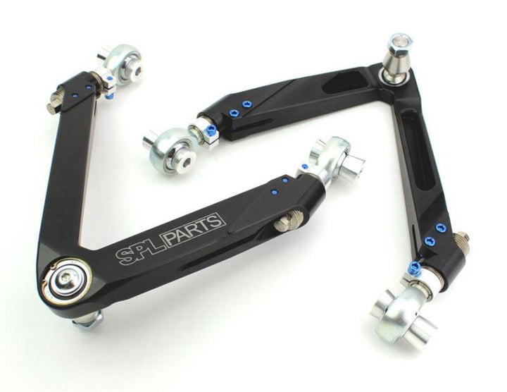 SPL Parts 03-08 Nissan 350Z Front Upper Camber/Caster Arms - Bull Strap