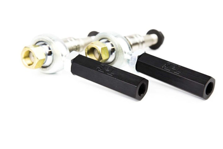 SPL Parts 03-08 Nissan 350Z V5 Front Outer Tie Rod Ends (Bumpsteer Adjustable) - Bull Strap