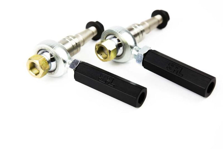 SPL Parts 03-08 Nissan 350Z V5 Front Outer Tie Rod Ends (Bumpsteer Adjustable) - Bull Strap