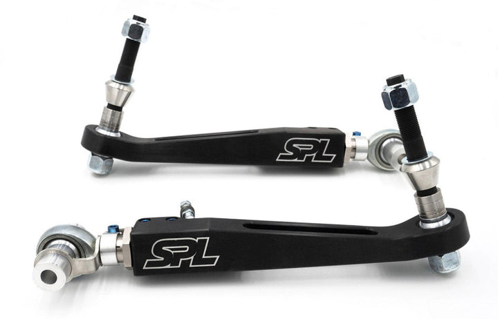SPL Parts 06-13 BMW 3 Series/1 Series (E9X/E8X) Front Lower Control Arms - Bull Strap