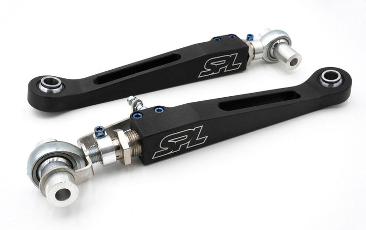 SPL Parts 06-13 BMW 3 Series/1 Series (E9X/E8X) Front Lower Control Arms - Bull Strap