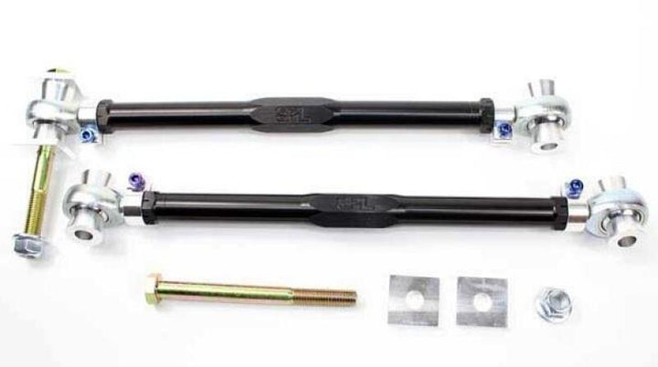 SPL Parts 06-13 BMW 3 Series/1 Series (E9X/E8X) Rear Toe Links (M Version) w/Eccentric Lockout - Bull Strap