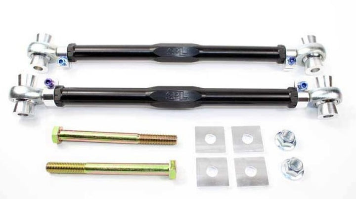 SPL Parts 06-13 BMW 3 Series/1 Series (E9X/E8X) Rear Toe Links w/Eccentric Lockouts (Excl M Models) - Bull Strap