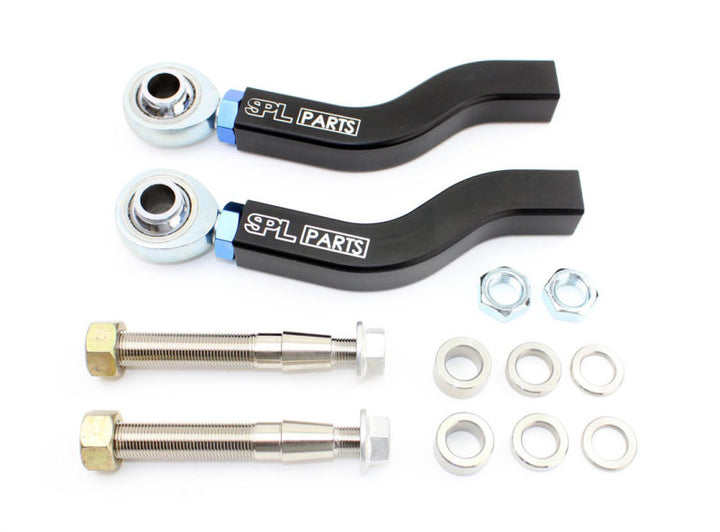 SPL Parts 2008+ Nissan GT-R (R35) / 2009+ Nissan 370Z (Z34) Front Outer Tie Rod Ends (Bumpsteer Adj) - Bull Strap