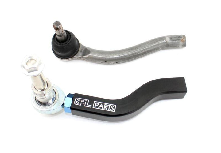 SPL Parts 2008+ Nissan GT-R (R35) / 2009+ Nissan 370Z (Z34) Front Outer Tie Rod Ends (Bumpsteer Adj) - Bull Strap