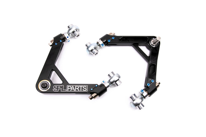 SPL Parts 2008+ Nissan GTR (R35) Front Upper Camber/Caster Arms - Bull Strap