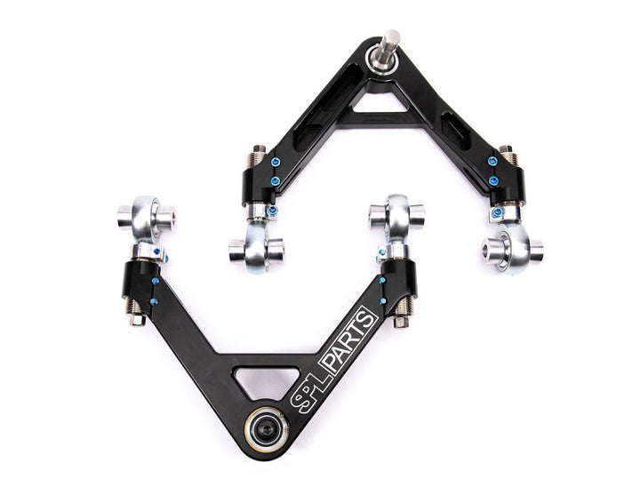 SPL Parts 2008+ Nissan GTR (R35) Front Upper Camber/Caster Arms - Bull Strap