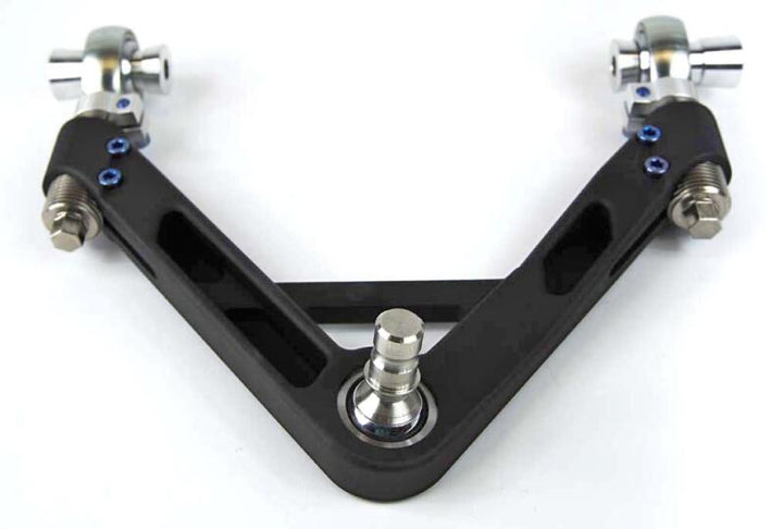 SPL Parts 2009+ Nissan 370Z Front Upper Camber/Caster Arms - Bull Strap