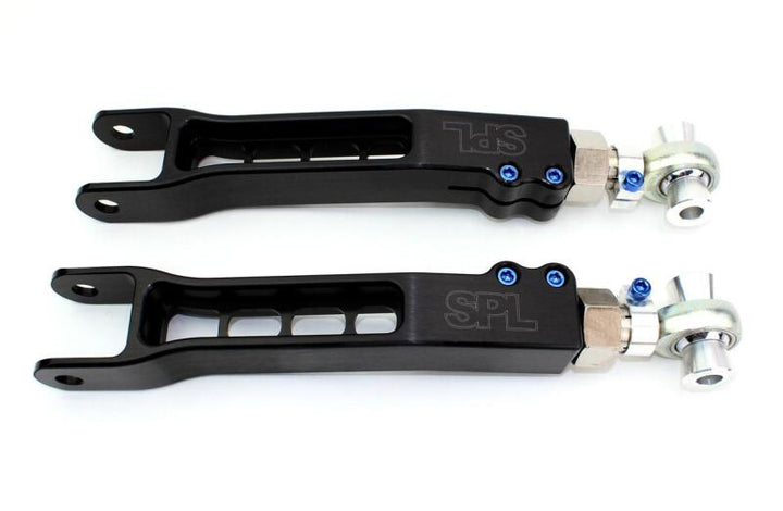 SPL Parts 2009+ Nissan 370Z Rear Camber Links (Billet Version) - Bull Strap