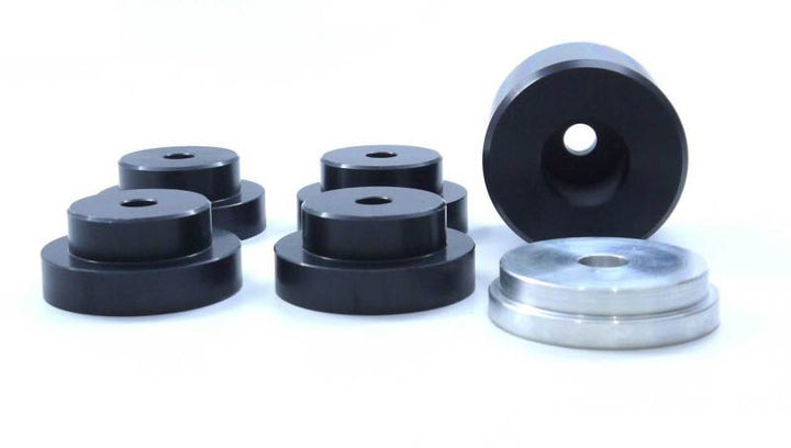 SPL Parts 2009+ Nissan 370Z Solid Differential Mount Bushings - Bull Strap