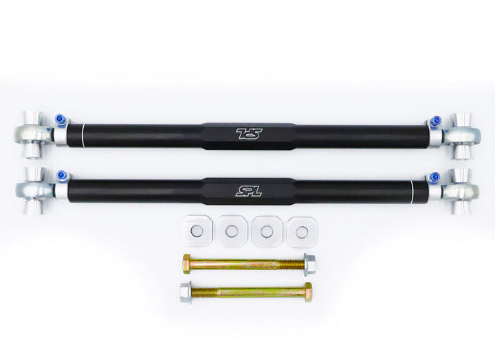 SPL Parts 2016+ Chevrolet Camaro (Gen 6) Rear Toe Links w/Eccentric Lockout - Bull Strap