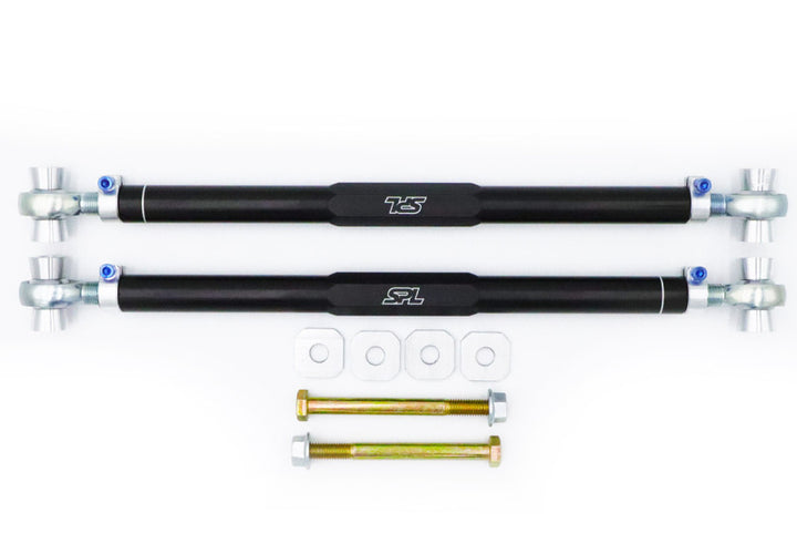 SPL Parts 2016+ Chevrolet Camaro (Gen 6) Rear Toe Links w/Eccentric Lockout - Bull Strap