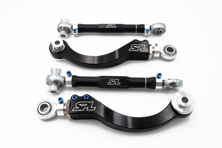 SPL Parts 2021+ BMW G80 M3/ G82/G83 M4 / G87 M2 Adj Rear Upper Camber/Lateral & Upper Traction Links - Bull Strap