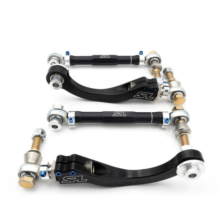 SPL Parts 2021+ BMW G80 M3/ G82/G83 M4 / G87 M2 Adj Rear Upper Camber/Lateral & Upper Traction Links - Bull Strap