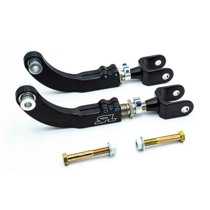SPL Parts 2023+ Toyota GR Corolla Rear Upper Camber Arms - Bull Strap