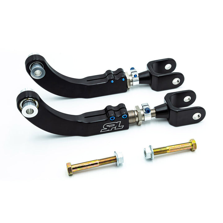 SPL Parts 2023+ Toyota GR Corolla Rear Upper Camber Arms - Bull Strap