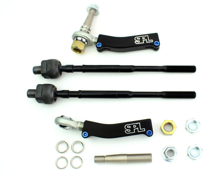 SPL Parts 89-05 Mazda Miata (NA/NB) Tie Rod Ends (Bumpsteer Adjustable/OEM Manual Rack Only) - Bull Strap