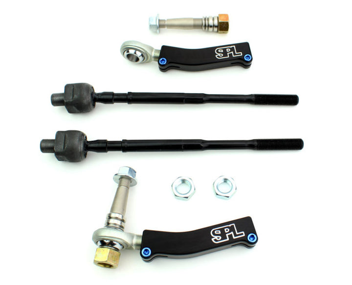 SPL Parts 89-05 Mazda Miata (NA/NB) Tie Rod Ends (Bumpsteer Adjustable/OEM Manual Rack Only) - Bull Strap