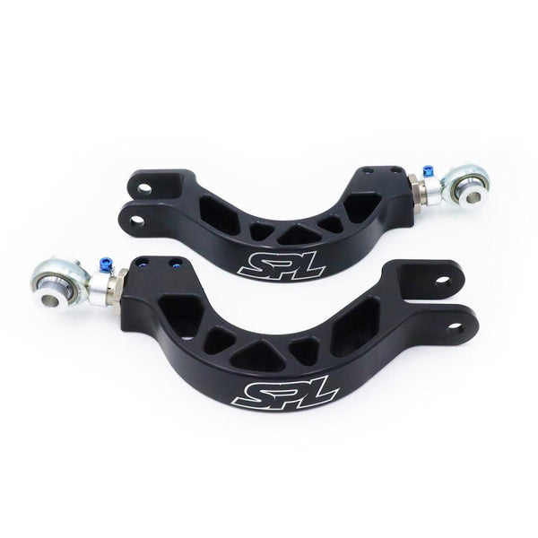SPL Parts 89-98 Nissan 240SX (S13/S14) / 89-02 Nissan Skyline (R32/R33/R34) Rear Upper Camber Arms - Bull Strap