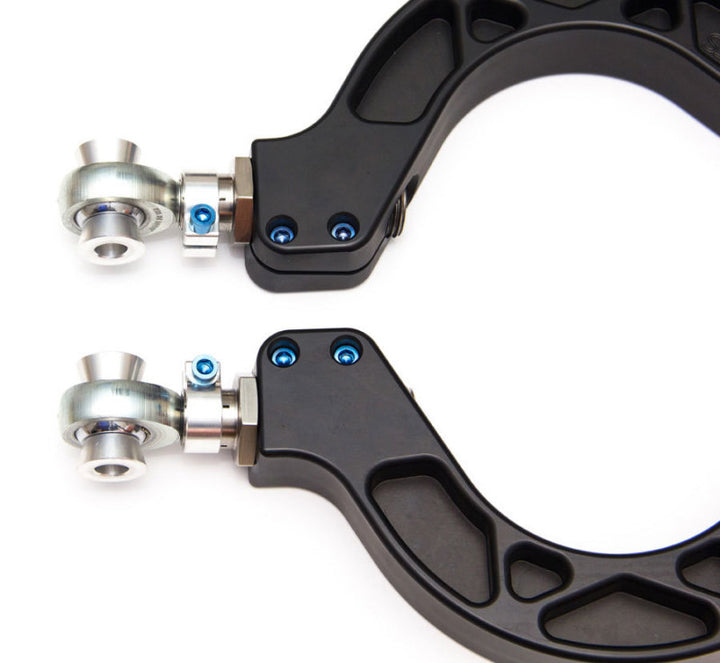 SPL Parts 89-98 Nissan 240SX (S13/S14) / 89-02 Nissan Skyline (R32/R33/R34) Rear Upper Camber Arms - Bull Strap