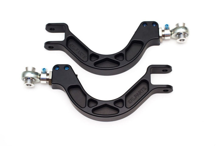 SPL Parts 89-98 Nissan 240SX (S13/S14) / 89-02 Nissan Skyline (R32/R33/R34) Rear Upper Camber Arms - Bull Strap