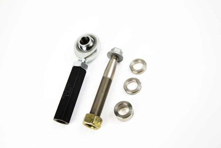 SPL Parts 89-98 Nissan 240SX (S13/S14) Front Outer Tie Rod Ends (Bumpsteer Adjustable) - Bull Strap