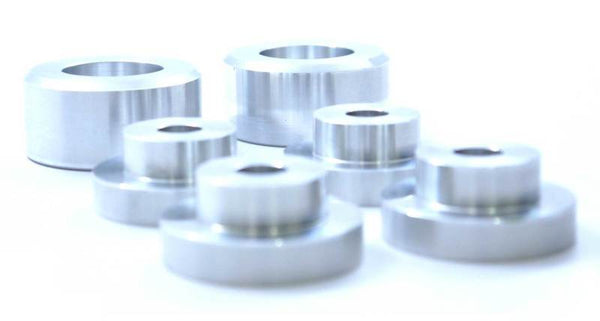 SPL Parts 95-98 Nissan 240SX (S14) / 89-02 Nissan Skyline (R32/R33/R34) Solid Diff Mount Bushings - Bull Strap