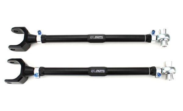 SPL Parts Titanium Series Z34 Rear Toe Arms - Dogbone Version - Bull Strap