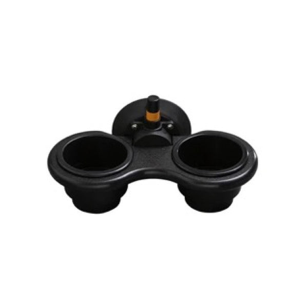 SeaSucker 2-Cup Holder Vertical - Black - Bull Strap