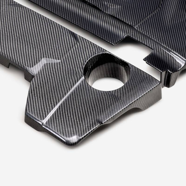 Seibon 2023+ Nissan Z Carbon Fiber Engine Cover - Bull Strap