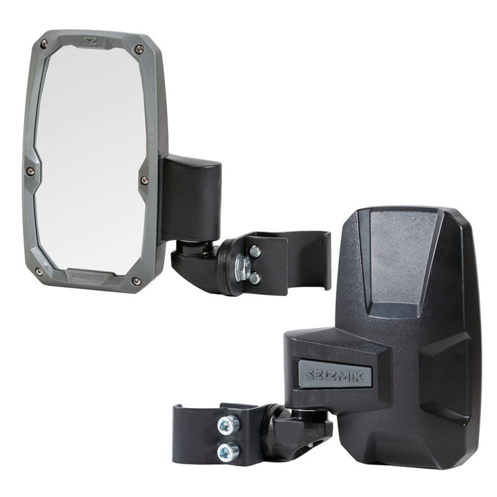 Seizmik 13+ Can/ CFM/ JD/ Pols Embark Sideview Mirror - Pro-fit Clamp Pair - Bull Strap