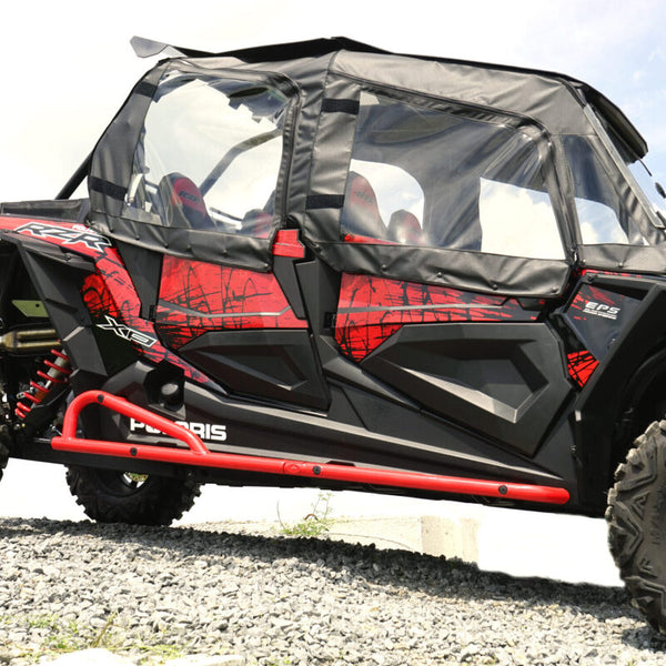 Seizmik 14+ Polaris RZR XP 1000 4/ RZR Turbo XP 4 Full Cab Kit - Bull Strap
