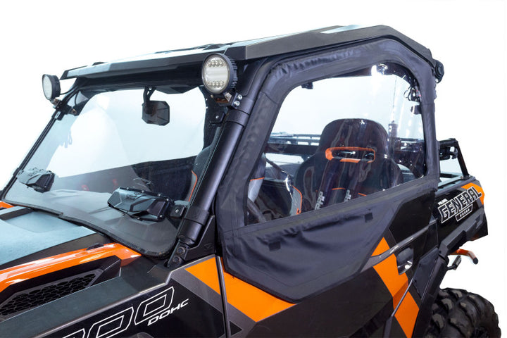 Seizmik 16-21 Polaris General 1000 / XP Upper Door Kit - Bull Strap