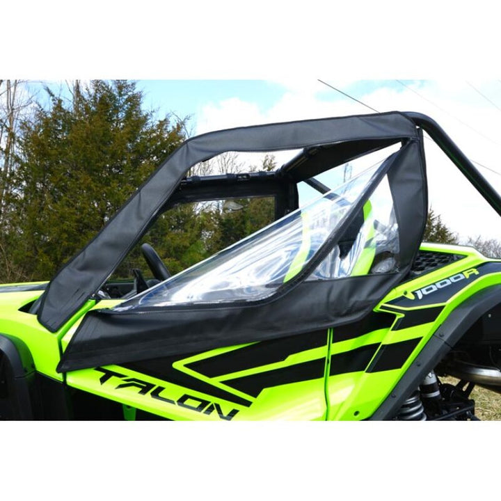 Seizmik 19-24 Honda Talon Soft Doors w/ Zippers Kit - Bull Strap