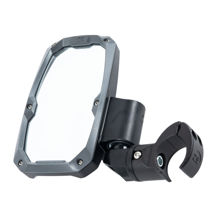 Seizmik 24+ Polaris/Cam-am/Honda/Kaw Embark Side View Mirror - Adj. 1.75-2 in. ROP Clamp Pair - Bull Strap
