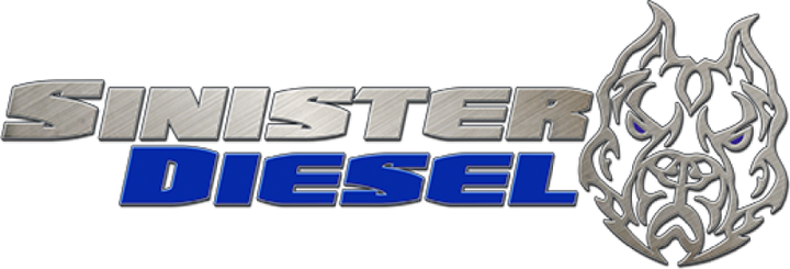 Sinister Diesel 01-15 Chevy Duramax CAT Filter Adapter - Bull Strap