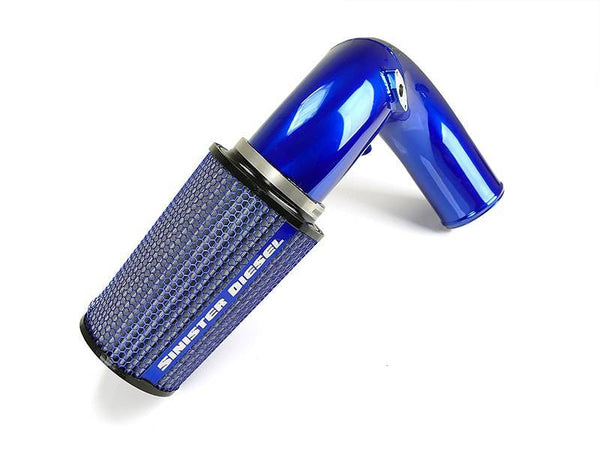 Sinister Diesel 03-07 Dodge Ram Cummins 5.9L Cold Air Intake - Bull Strap