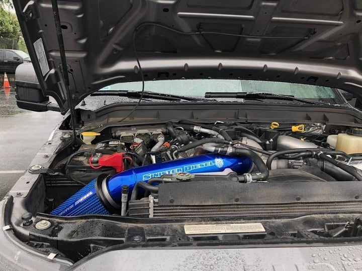 Sinister Diesel 2017+ Ford Powerstroke 6.7L Cold Air Intake - Bull Strap