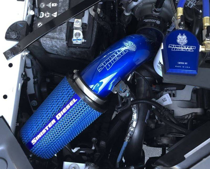 Sinister Diesel 2019 Dodge/Ram Cummins 6.7L Cold Air Intake - Bull Strap