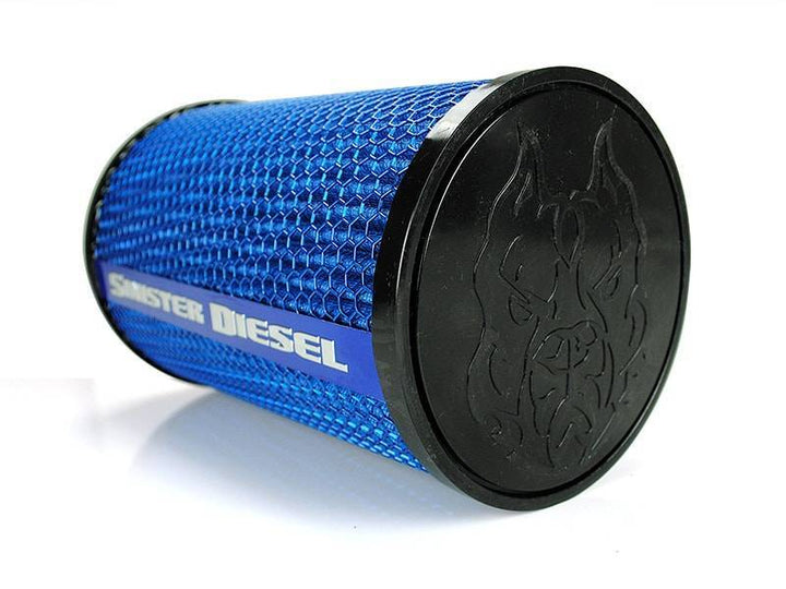 Sinister Diesel 4in ID 10in Tall Replacement Air Filter - Bull Strap