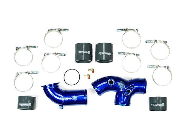 Sinister Diesel 99.5-03 Ford 7.3L Powerstroke Intake Elbow - Bull Strap