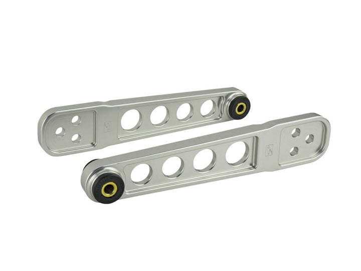Skunk2 01-05 Honda Civic Clear Anodized Rear Lower Control Arm (Includes Socket Tool) - Bull Strap