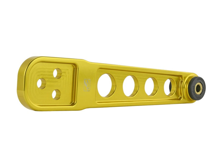 Skunk2 01-05 Honda Civic Gold Anodized Rear Lower Control Arm (Includes Socket Tool) - Bull Strap