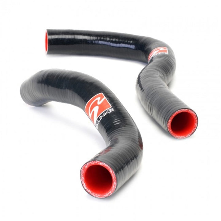 Skunk2 02-06 Acura RSX Radiator Hose Kit (Blk/Rd 2 Hose Kit) - Bull Strap