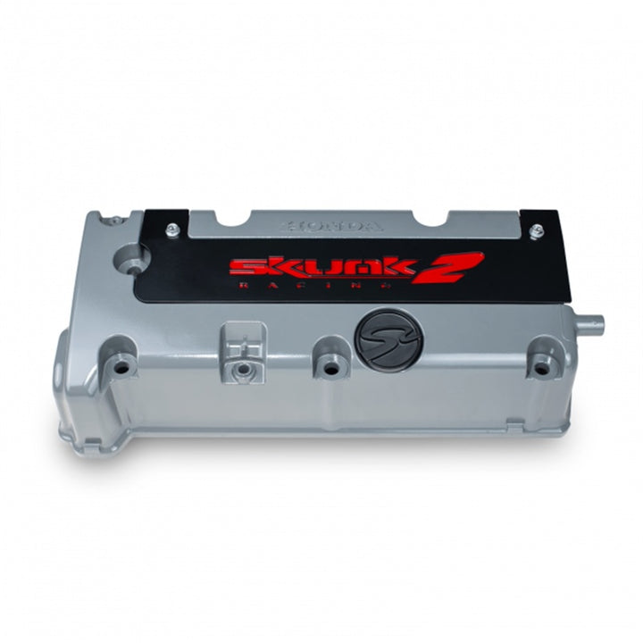 Skunk2 06-11 Honda Black Spark Plug Cover - Bull Strap