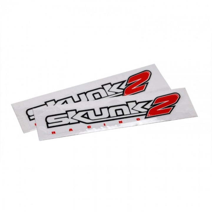 Skunk2 12in. Decal (Set of 2) - Bull Strap
